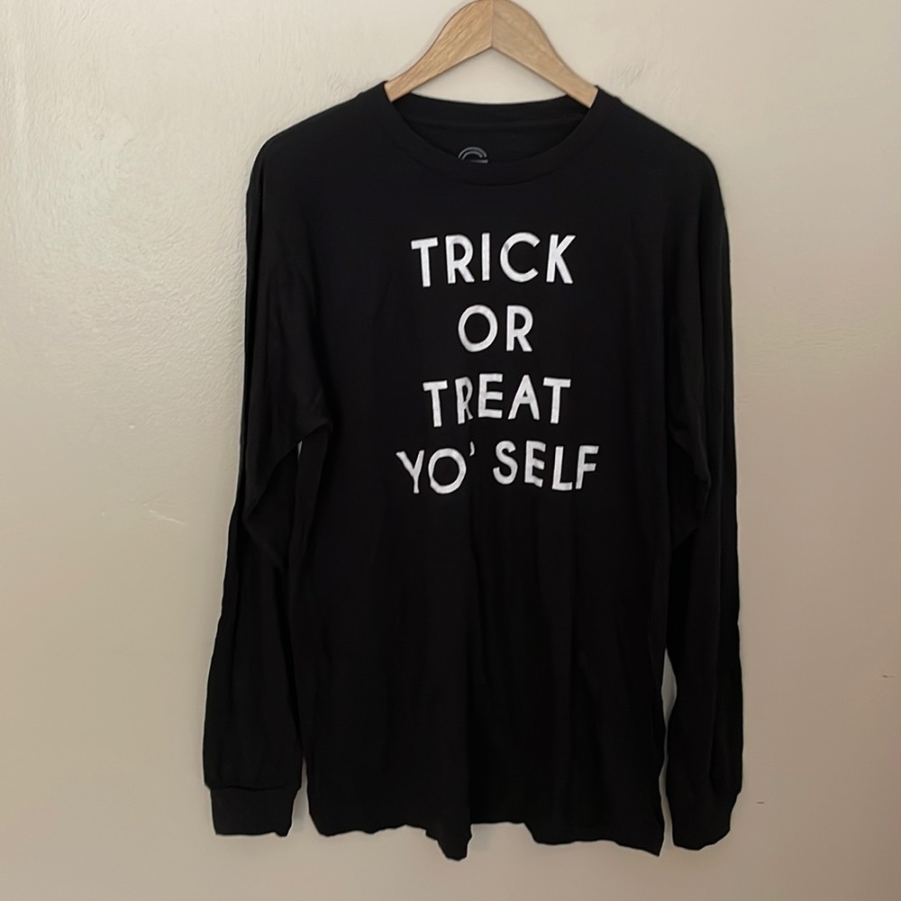 NWOT Trick Or Treat Yo’ Self long sleeve tee